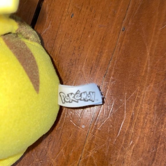 Pokémon Pikachu 6” Yellow Plush Toy Stuffed Animal - Picture 4 of 7